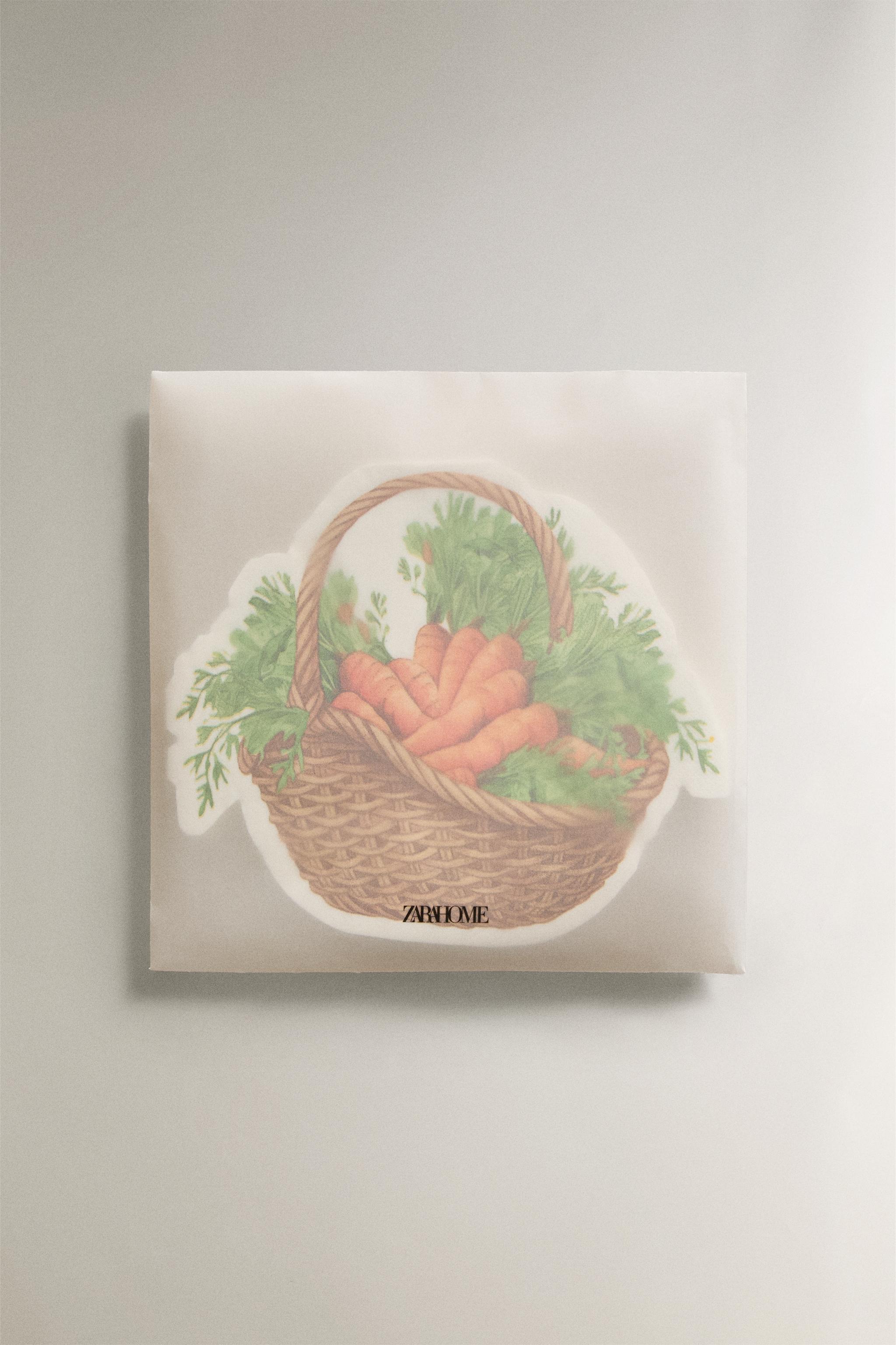 LOT DE SERVIETTES EN PAPIER CAROTTES (LOT DE 20)